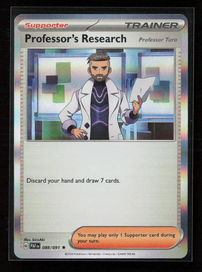 Professor's Research - Rare Sv: Paldean Fates 088/091 Nm 1