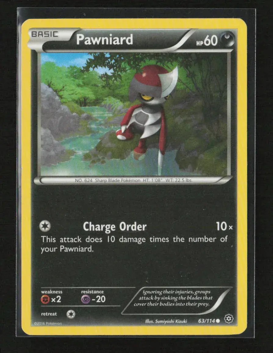 Pawniard Common Xy - Steam Siege 63/114 Mp 1