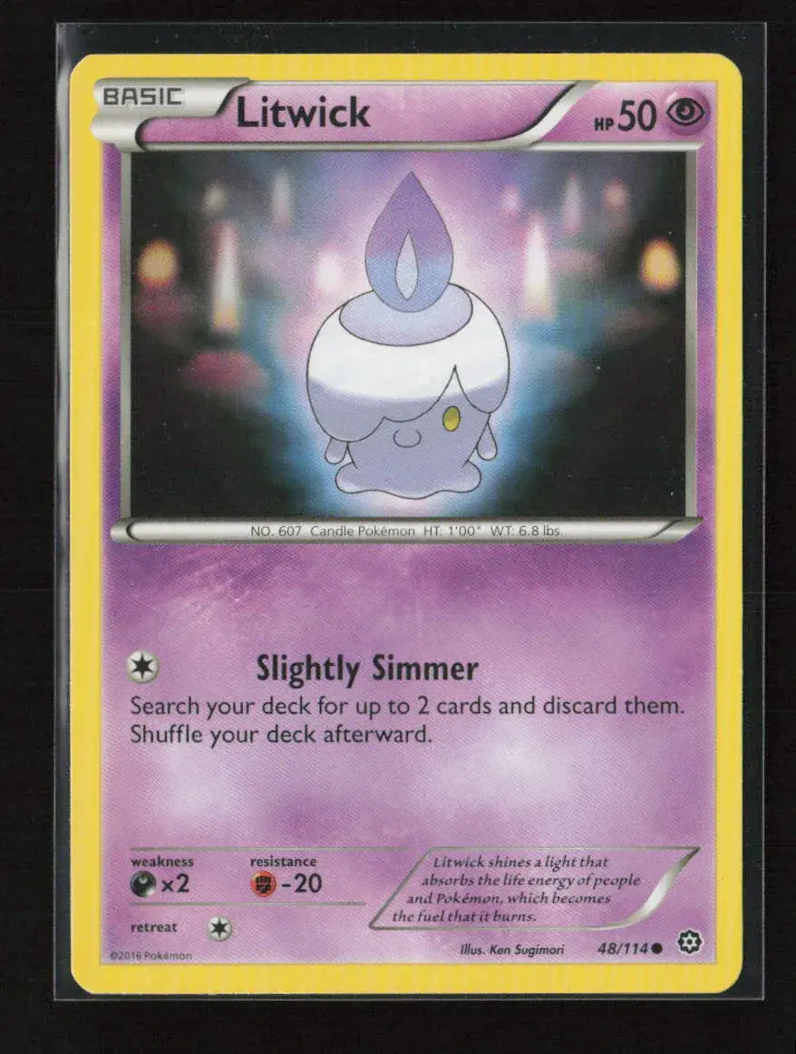 Litwick Common Xy - Steam Siege 48/114 Lp 1