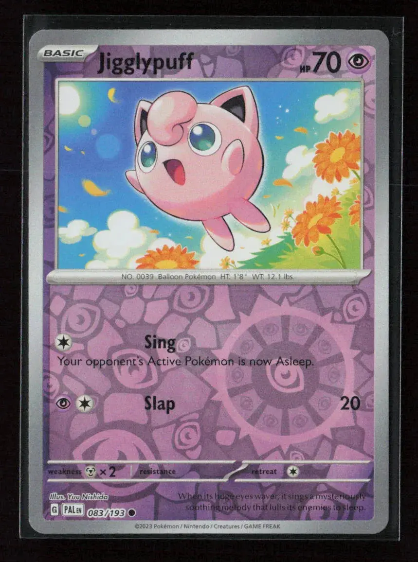 Jigglypuff Common Sv02: Paldea Evolved 083/193 Nm 1