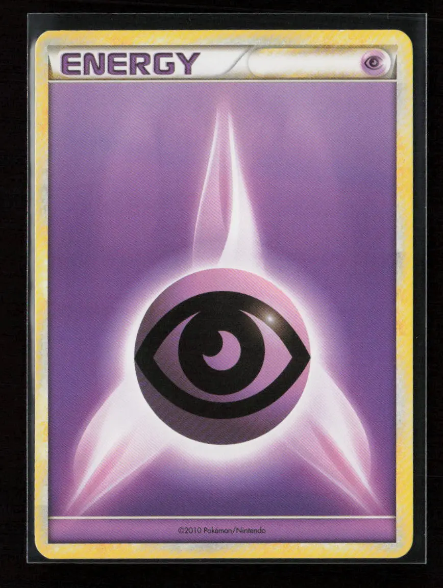 Psychic Energy (2010 Unnumbered Hgss Style Non-Holo) Promo League & Championship Cards Nm 1