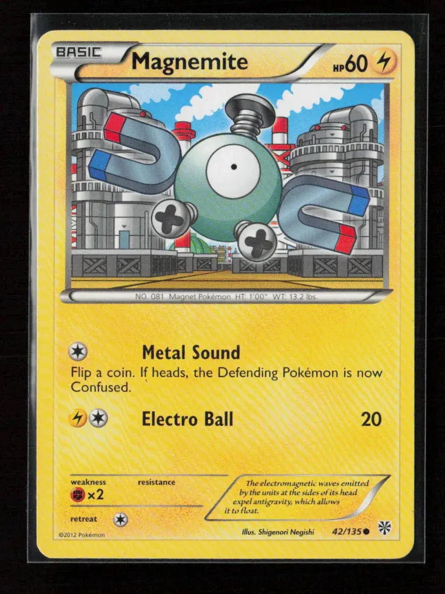 Magnemite (42) Common Plasma Storm 42/135 Lp 1