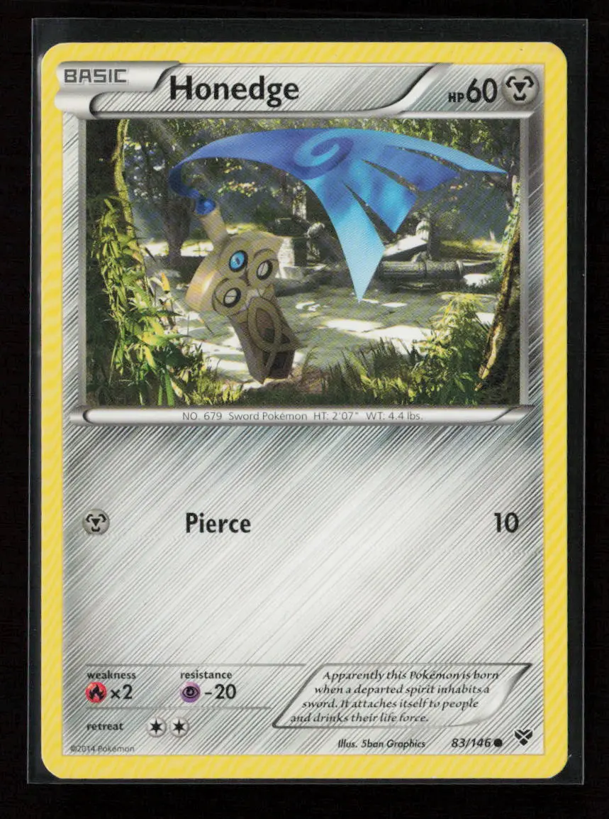 Honedge Common Xy Base Set 83/146 Lp 1