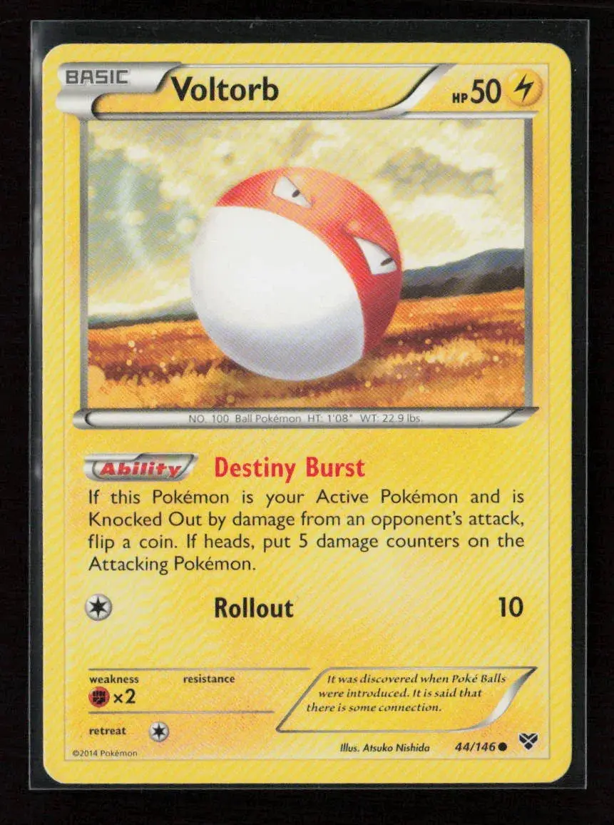Voltorb Common Xy Base Set 44/146 Lp 1