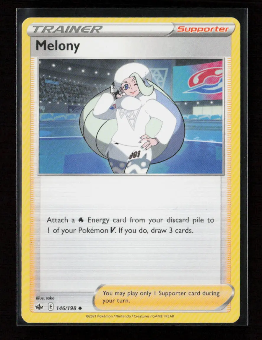 Melony Uncommon Swsh06: Chilling Reign 146/198 Lp 1