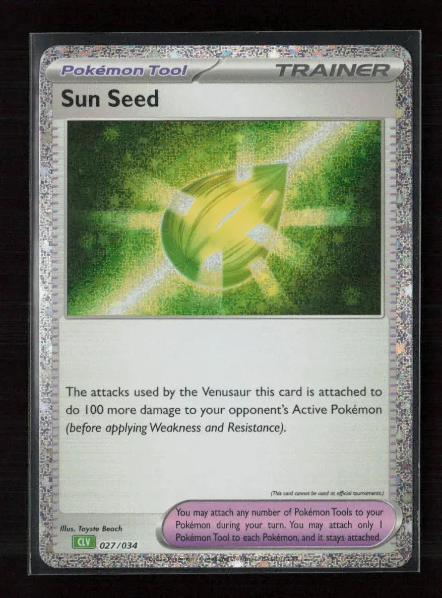 Sun Seed Classic Collection Trading Card Game Classic 027/034 Nm 1