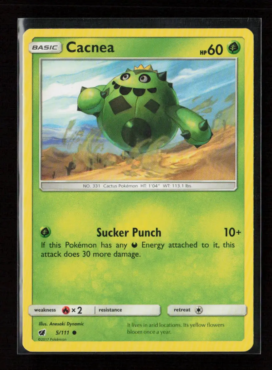 Cacnea Common Sm - Crimson Invasion 5/111 Mp 1