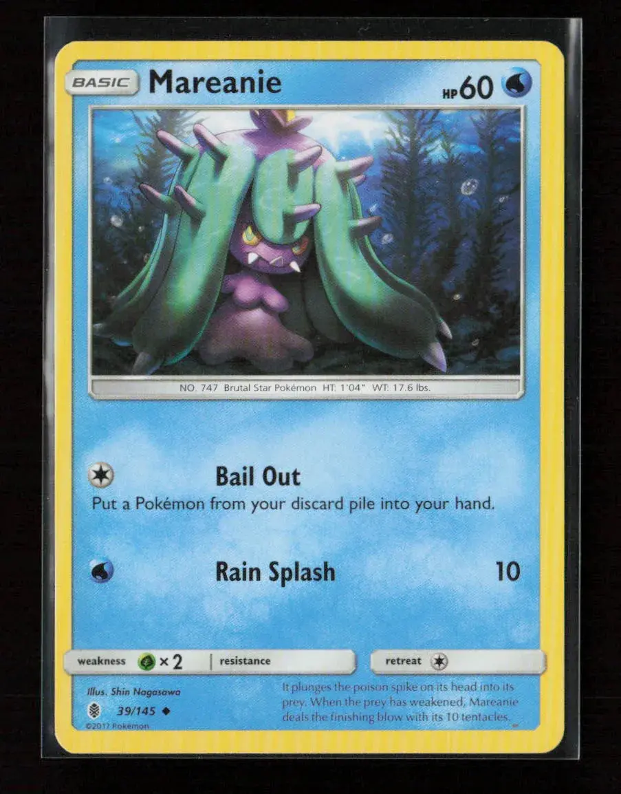 Mareanie Uncommon Sm - Guardians Rising 39/145 Nm 1