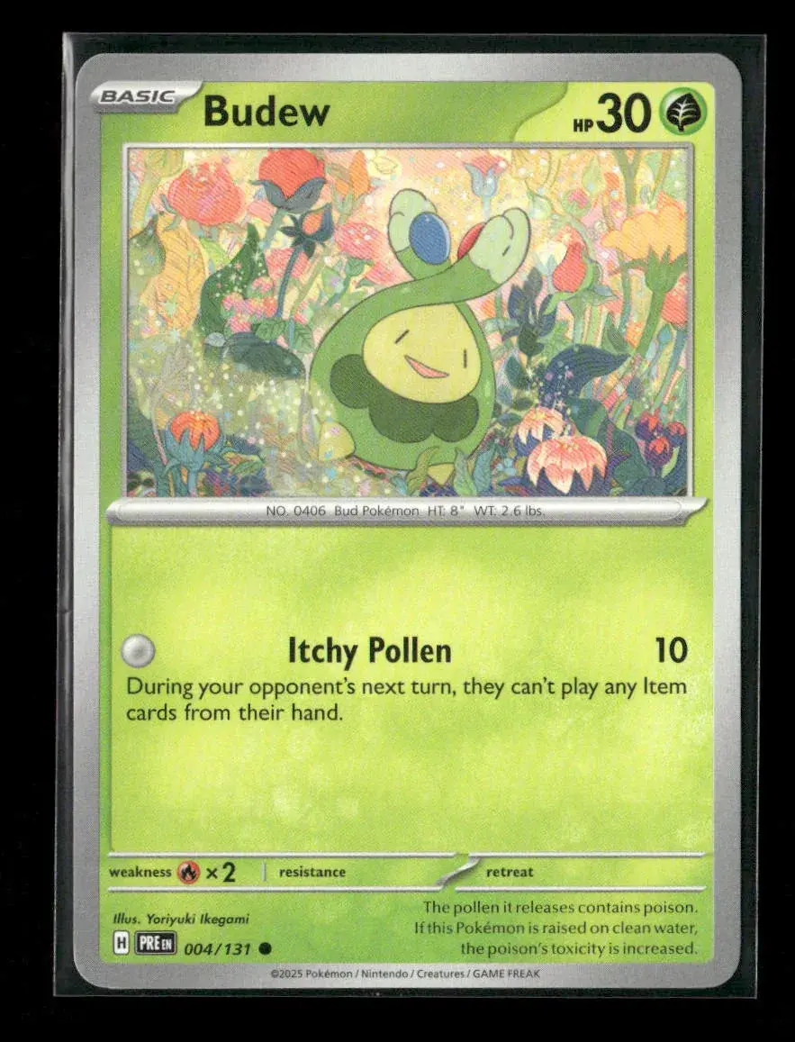 Budew Common Sv: Prismatic Evolutions 004/131 Nm 1