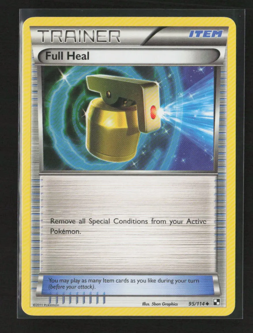 Full Heal Uncommon Black And White 95/114 Nm 1
