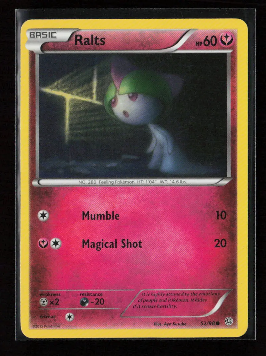 Ralts Common Xy - Ancient Origins 52/98 Lp 1