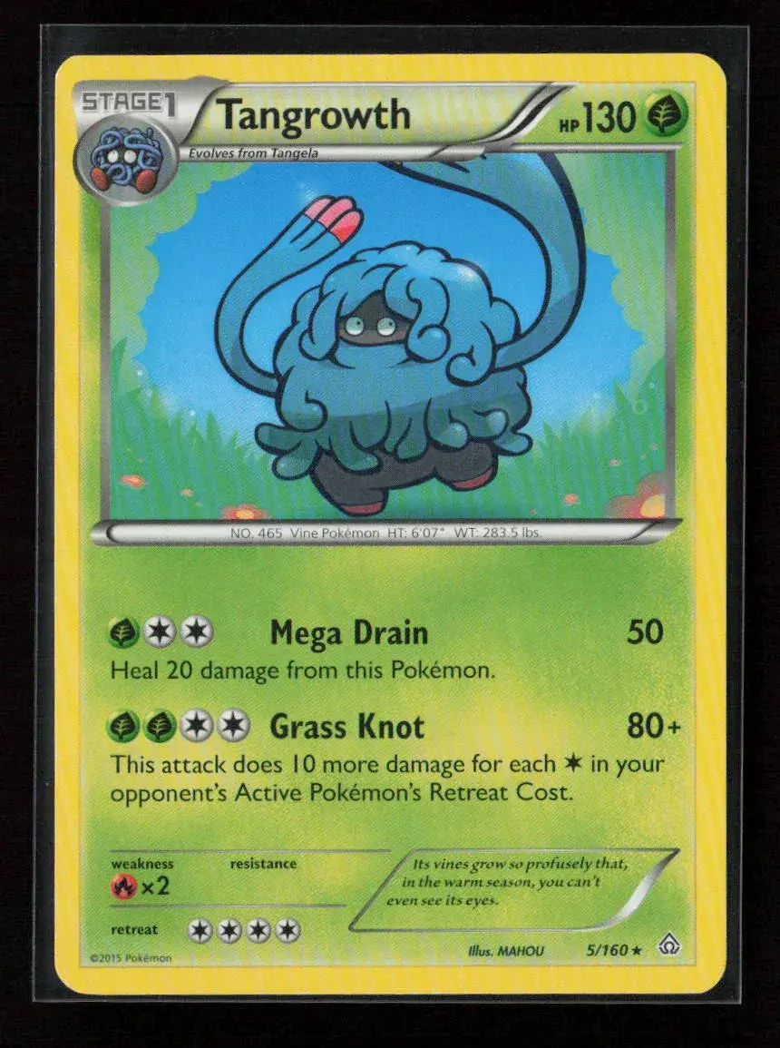 Tangrowth Rare Xy - Primal Clash 5/160 Nm 1