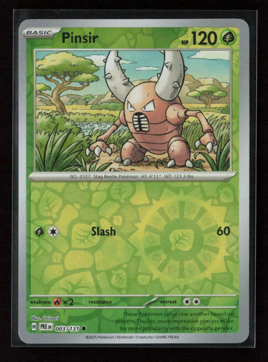 Pinsir - Common Sv06: Twilight Masquerade 003/167 Nm 1