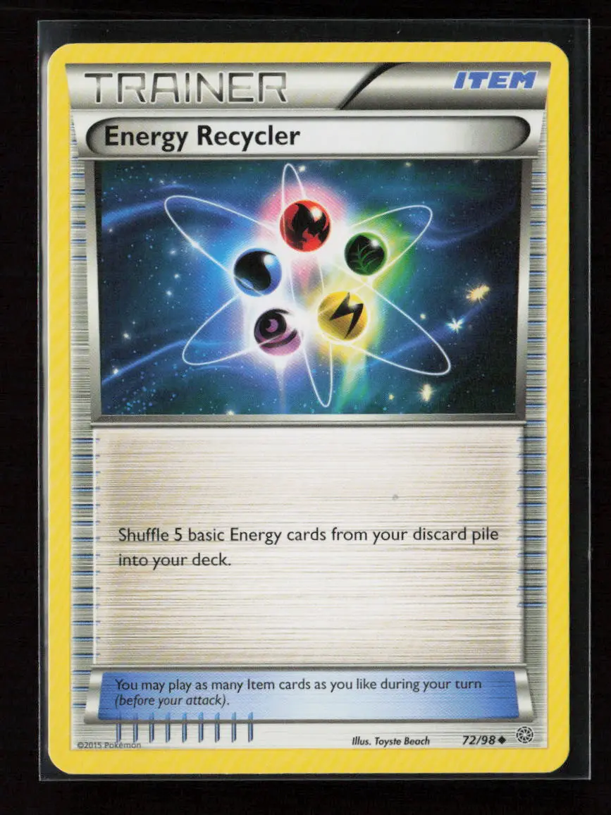 Energy Recycler Uncommon Xy - Ancient Origins 72/98 Nm 1