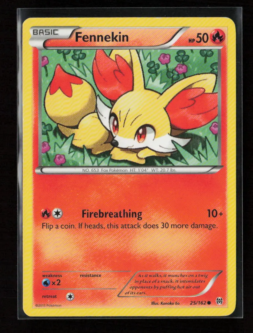 Fennekin Common Xy - Breakthrough 25/162 Lp 1