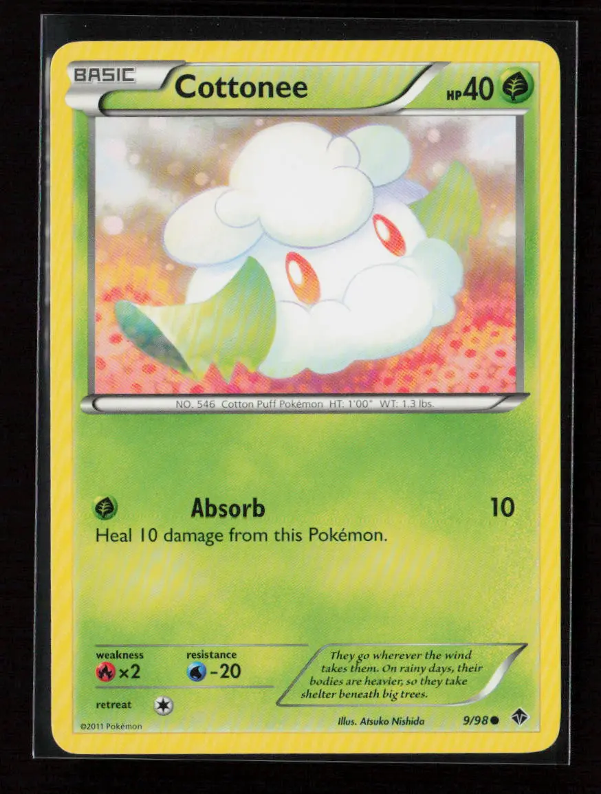 Cottonee (9) Common Emerging Powers 9/98 Lp 1