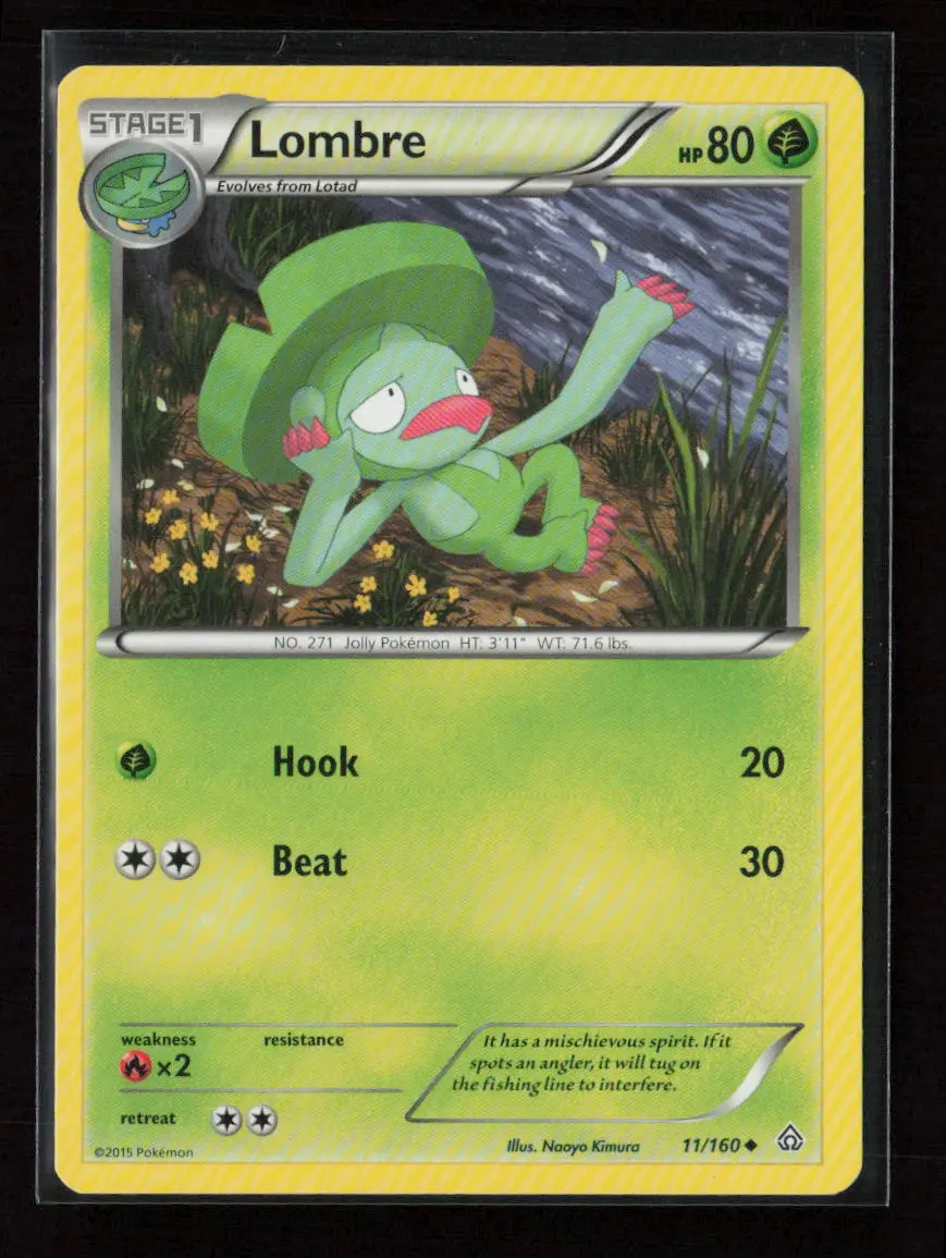 Lombre Uncommon Xy - Primal Clash 11/160 Lp 1