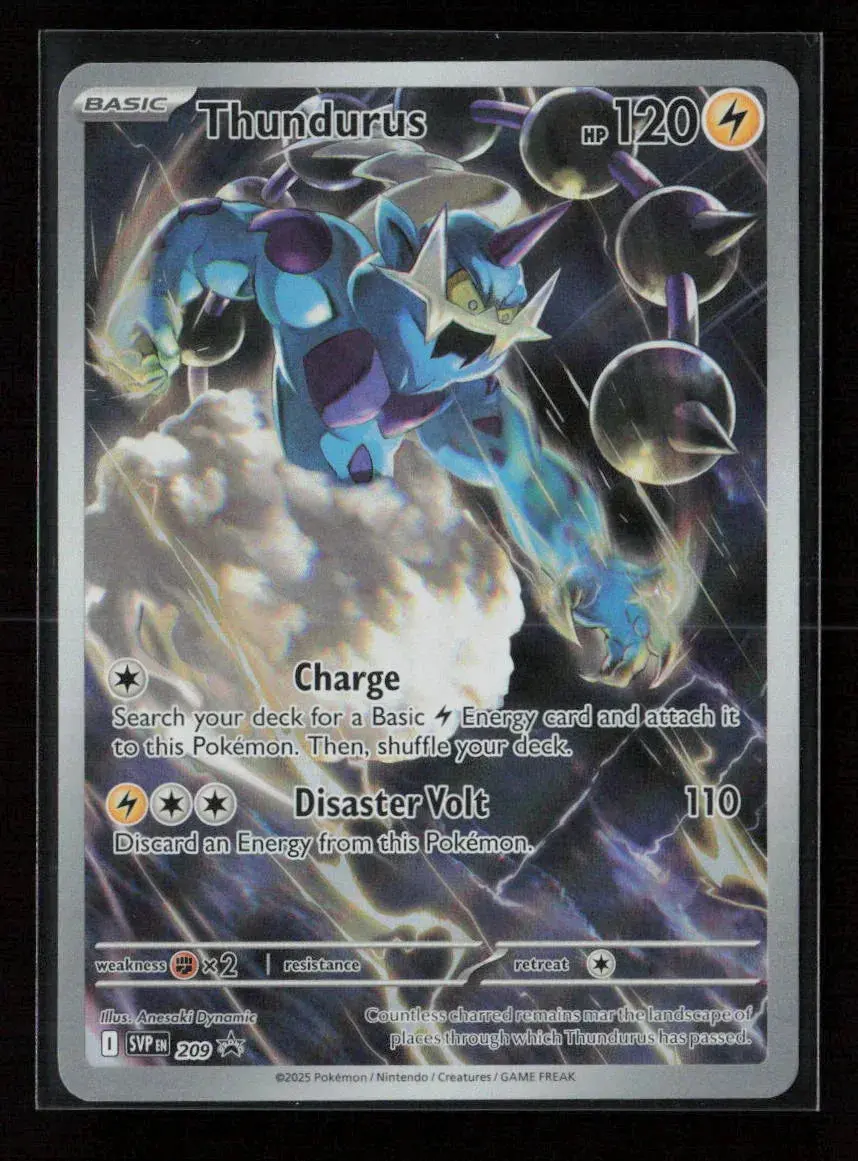 Thundurus - Promo Sv: Scarlet & Violet Promo Cards 209 Nm 1