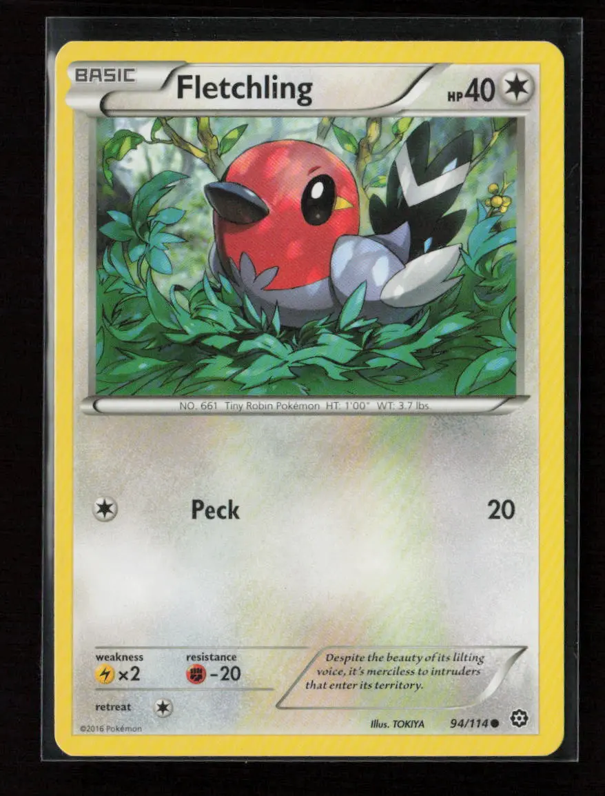 Fletchling Common Xy - Steam Siege 94/114 Lp 1