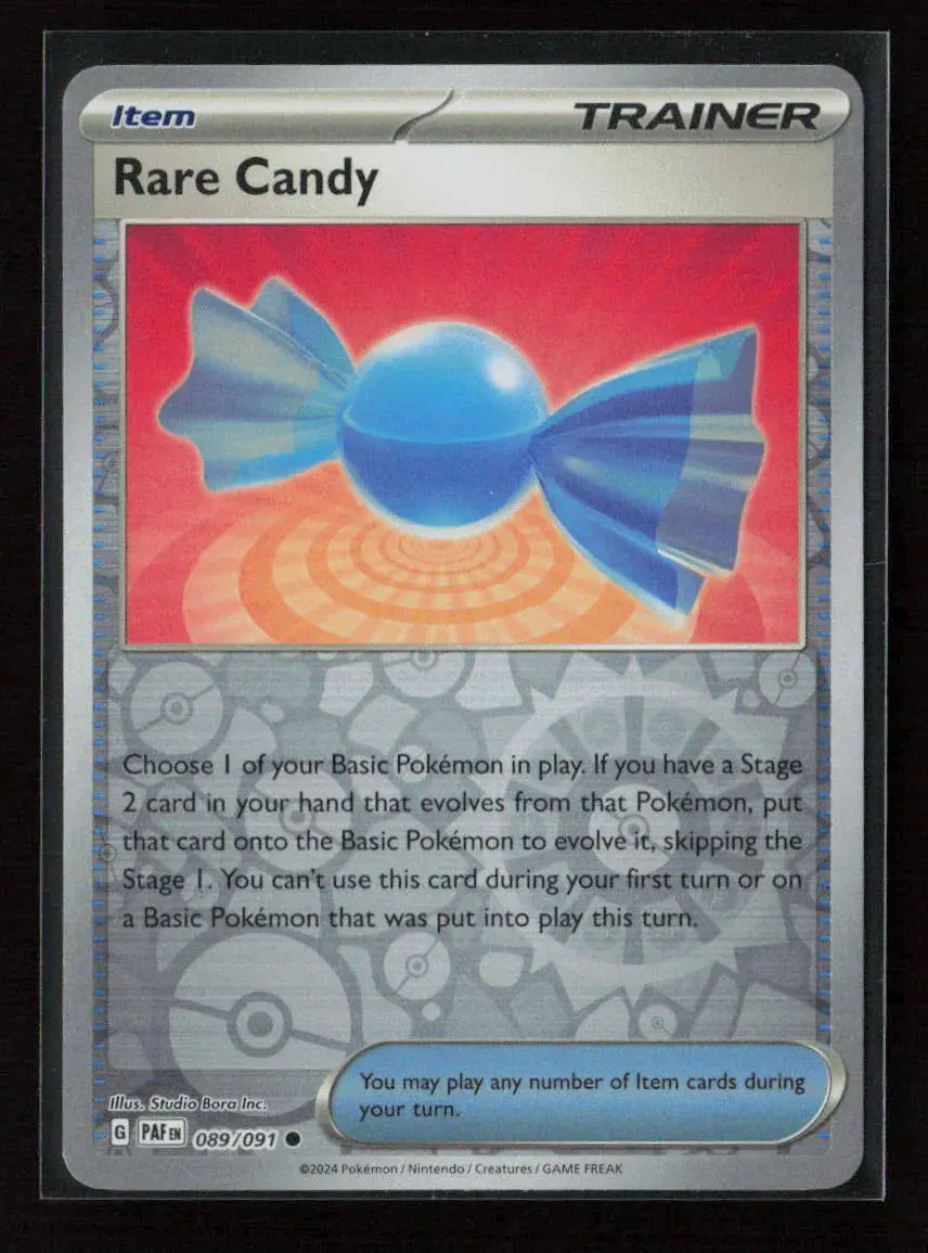 Rare Candy Common Sv: Paldean Fates 089/091 Nm 1