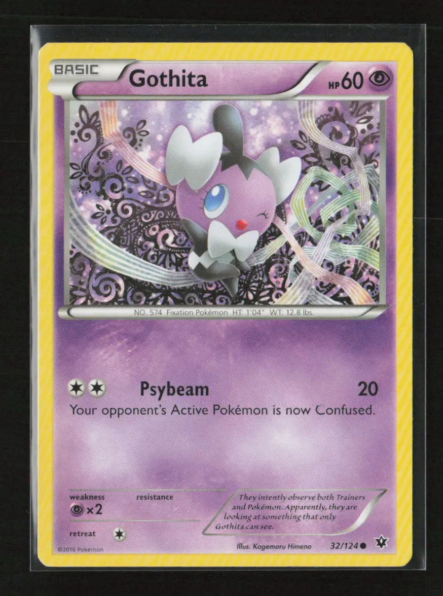 Gothita Common Xy - Fates Collide 32/124 Mp 1