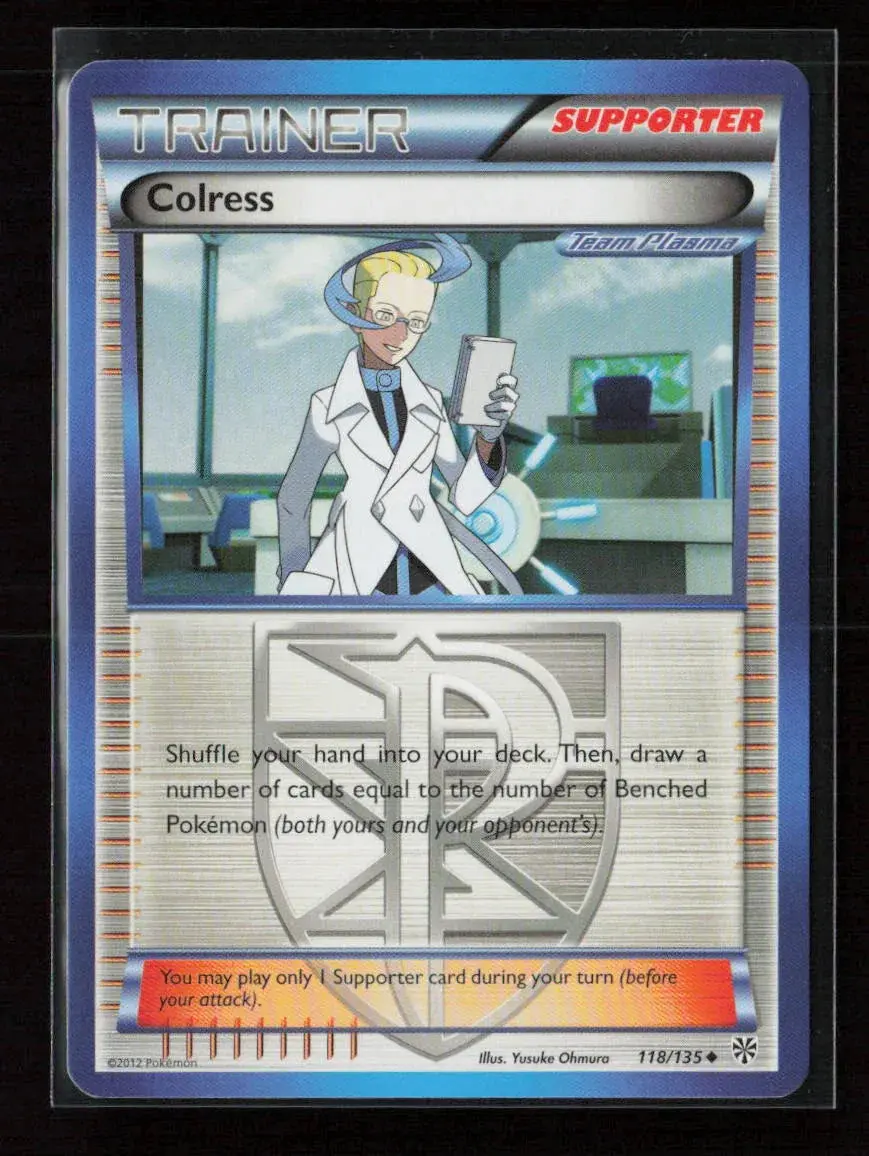 Colress (Team Plasma) Uncommon Plasma Storm 118/135 Nm 1