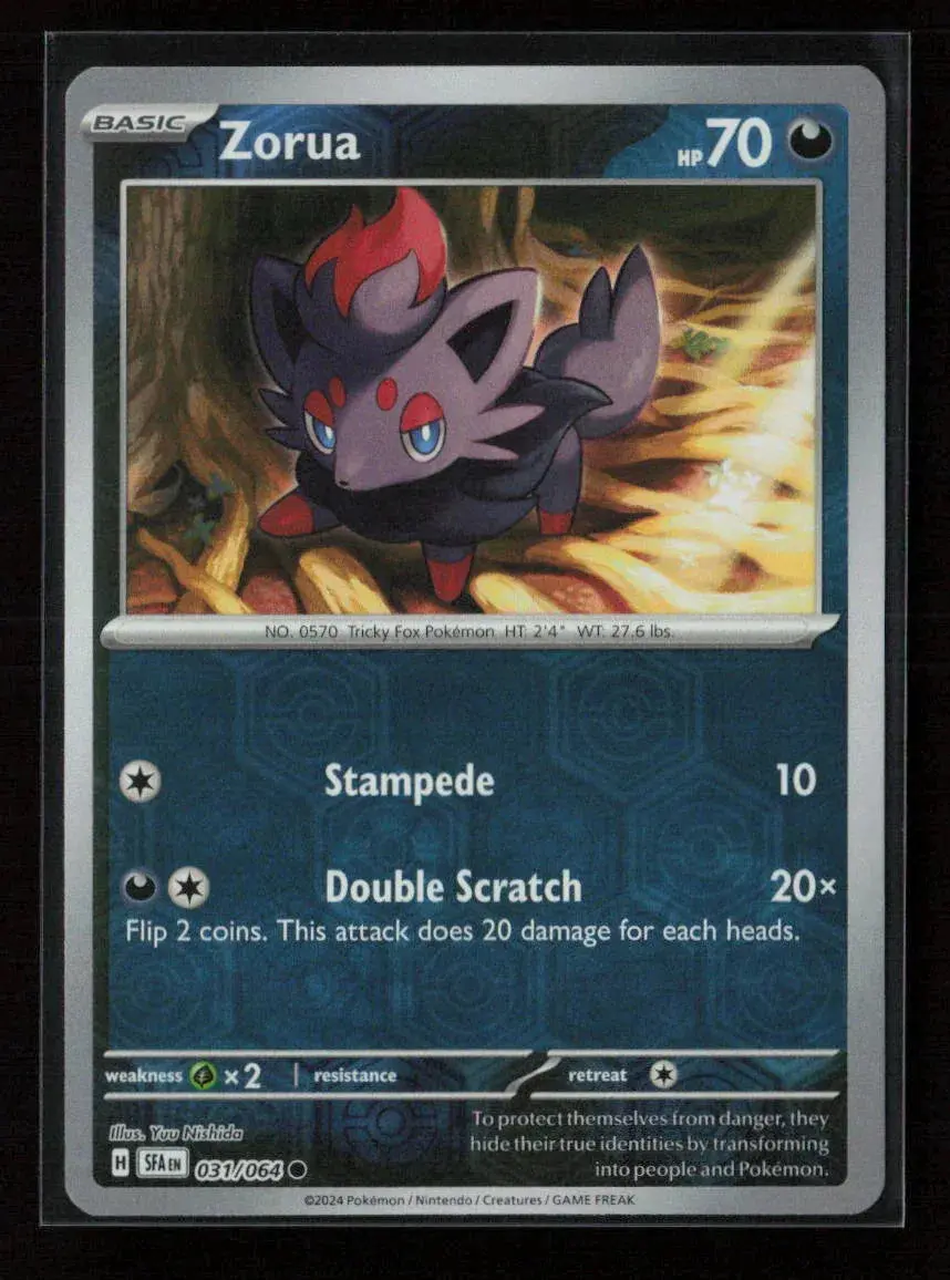 Zorua - Common Sv: Shrouded Fable 031/064 Nm 1