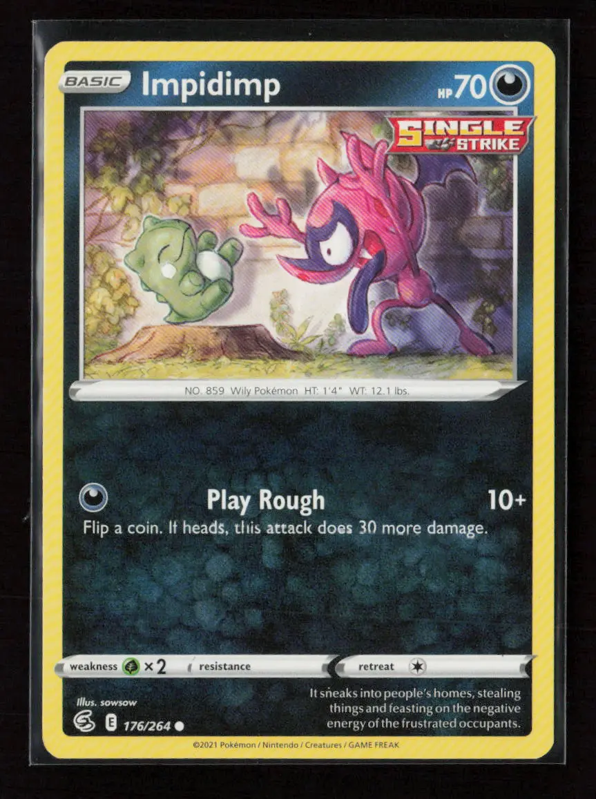 Impidimp Common Swsh08: Fusion Strike 176/264 Lp 1