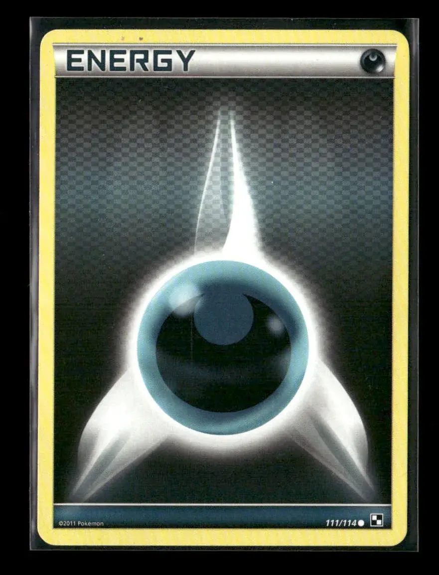 Darkness Energy (Basic) Common Black And White 111/114 Lp 1