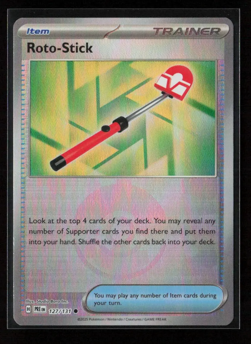 Roto-Stick (Poke Ball Pattern) Common Sv: Prismatic Evolutions 127/131 Nm 1