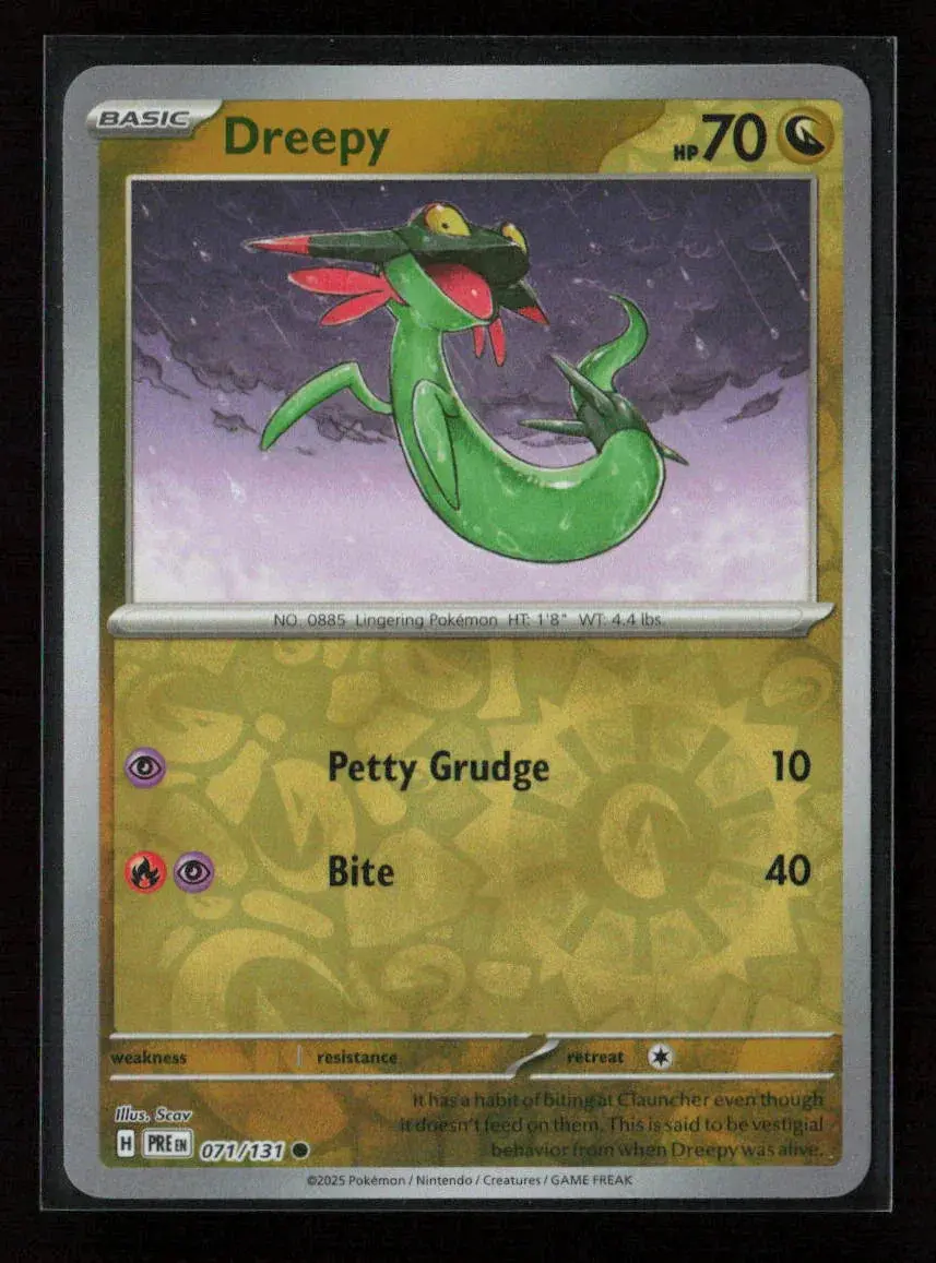 Dreepy Common Sv: Prismatic Evolutions 071/131 Nm 1