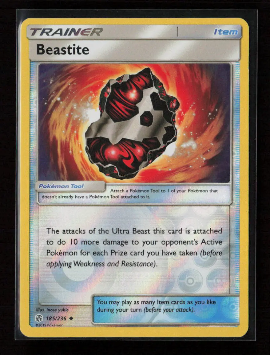 Beastite Uncommon Sm - Cosmic Eclipse 185/236 Nm 1