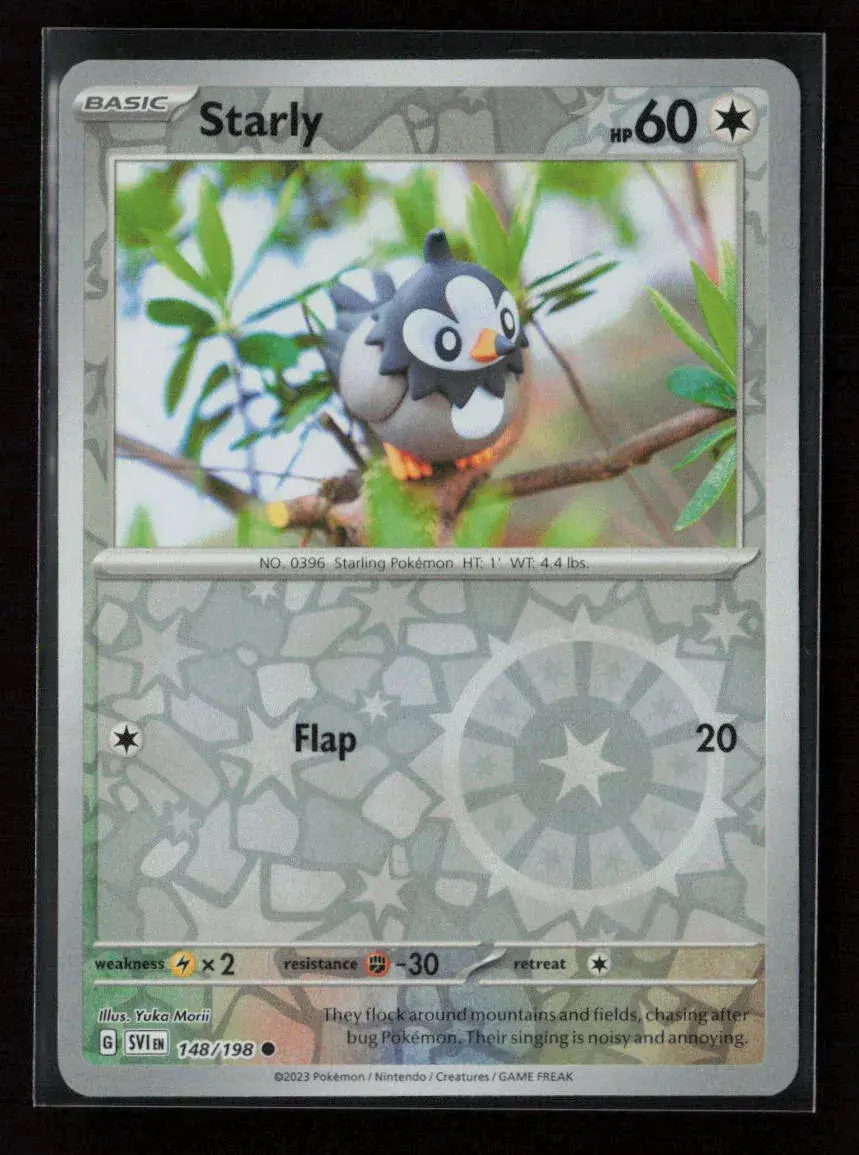 Starly - Common Sv01: Scarlet & Violet Base Set 148/198 Nm 1