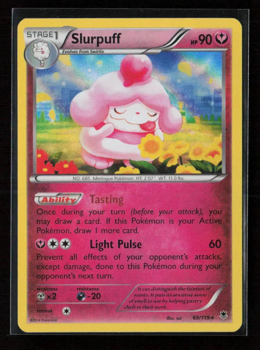 Slurpuff Holo Rare Xy - Phantom Forces 69/119 Lp 1
