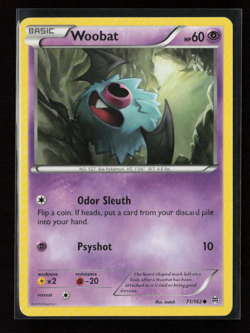 Woobat Common Xy - Breakthrough 71/162 Lp 1