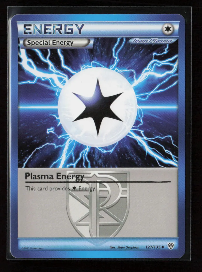 Plasma Energy (Team Plasma) Uncommon Plasma Storm 127/135 Nm 1