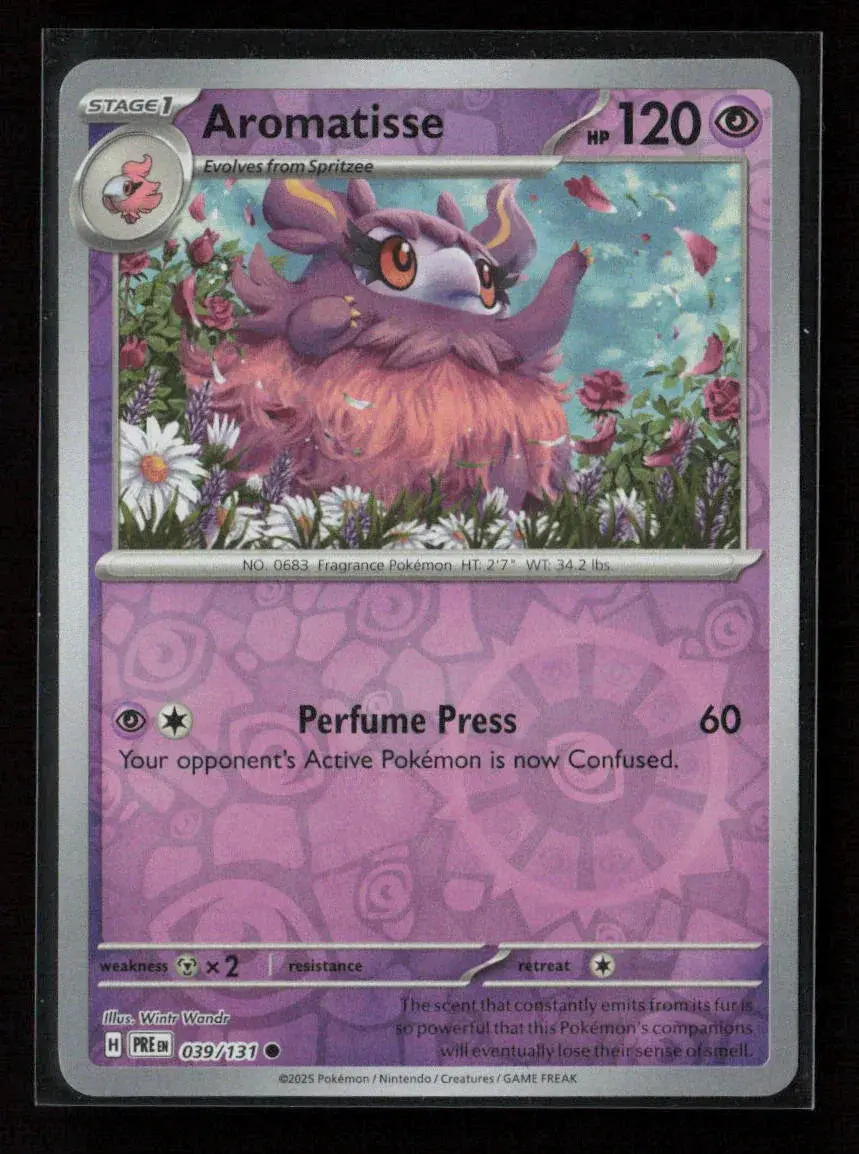 Aromatisse Common Sv: Prismatic Evolutions 039/131 Nm 1