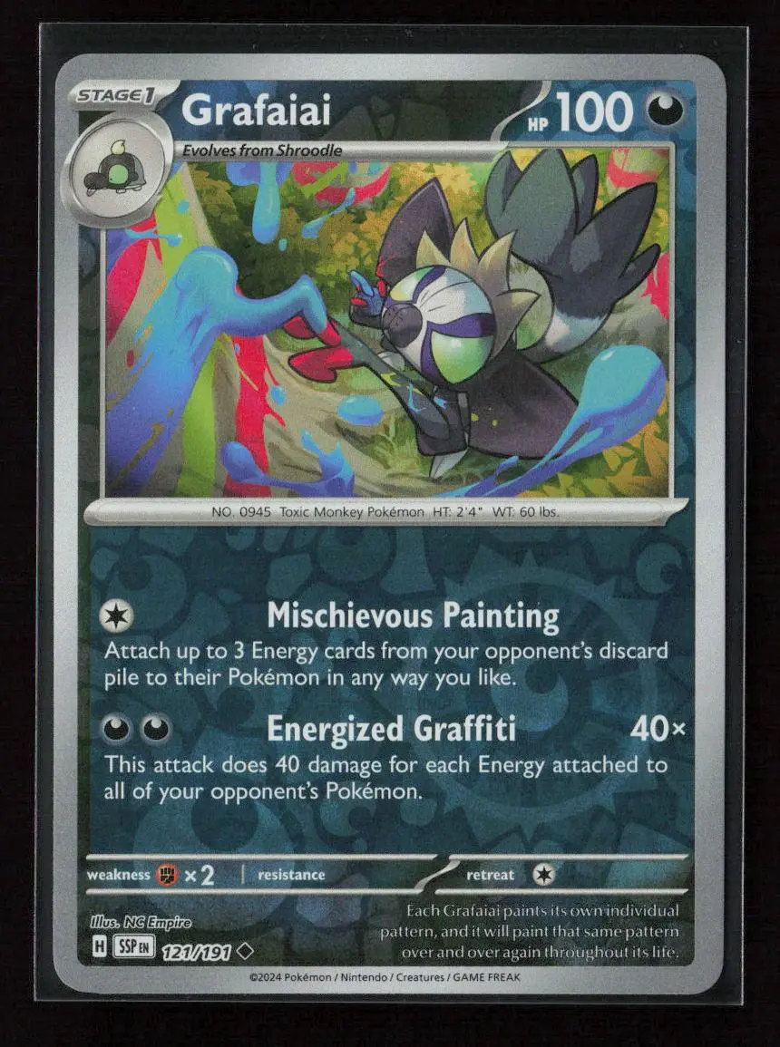 Grafaiai Uncommon Sv08: Surging Sparks 121/191 Nm 1