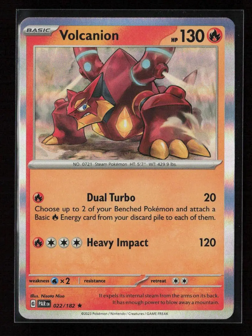Volcanion Rare Sv04: Paradox Rift 022/182 Nm 1