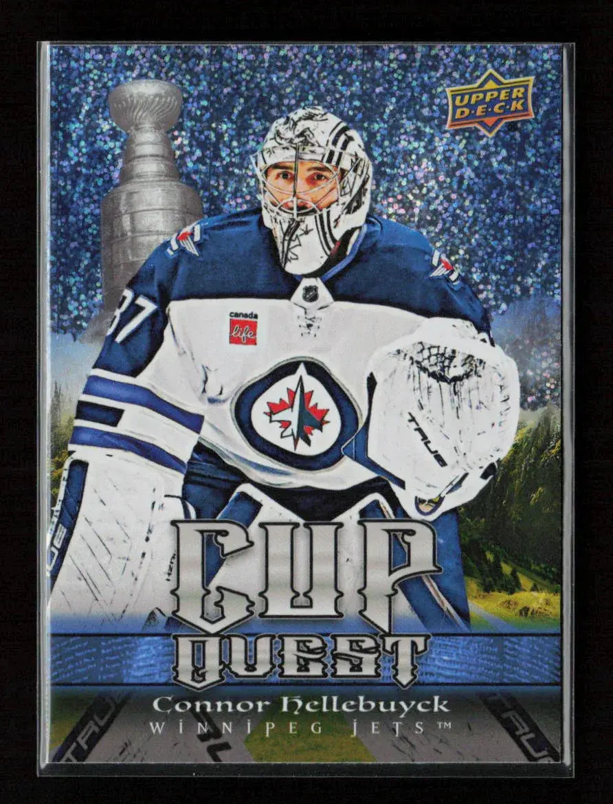 Connor Hellebuyck 2025 Upper Deck Cup Quest Cq-10 Nm 1