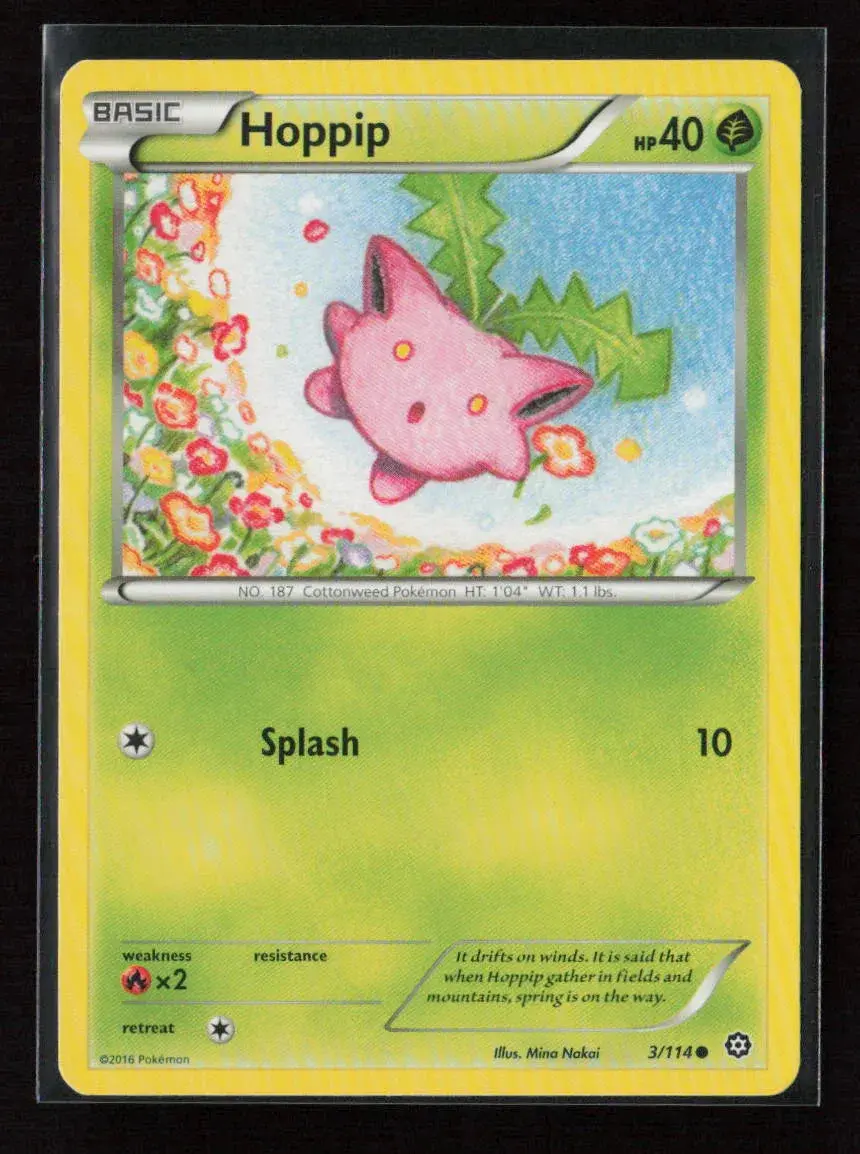 Hoppip Common Xy - Steam Siege 3/114 Nm 1