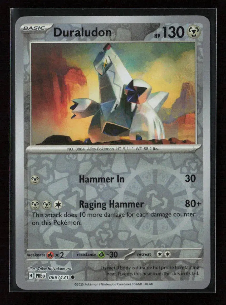 Duraludon Common Sv: Prismatic Evolutions 069/131 Nm 1