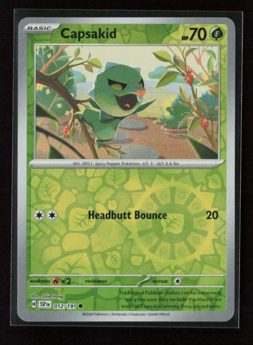 Capsakid Common Sv08: Surging Sparks 012/191 Nm 1