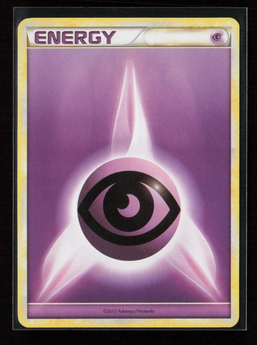 Psychic Energy (2010 Unnumbered Hgss Style Non-Holo) Promo League & Championship Cards Nm 1