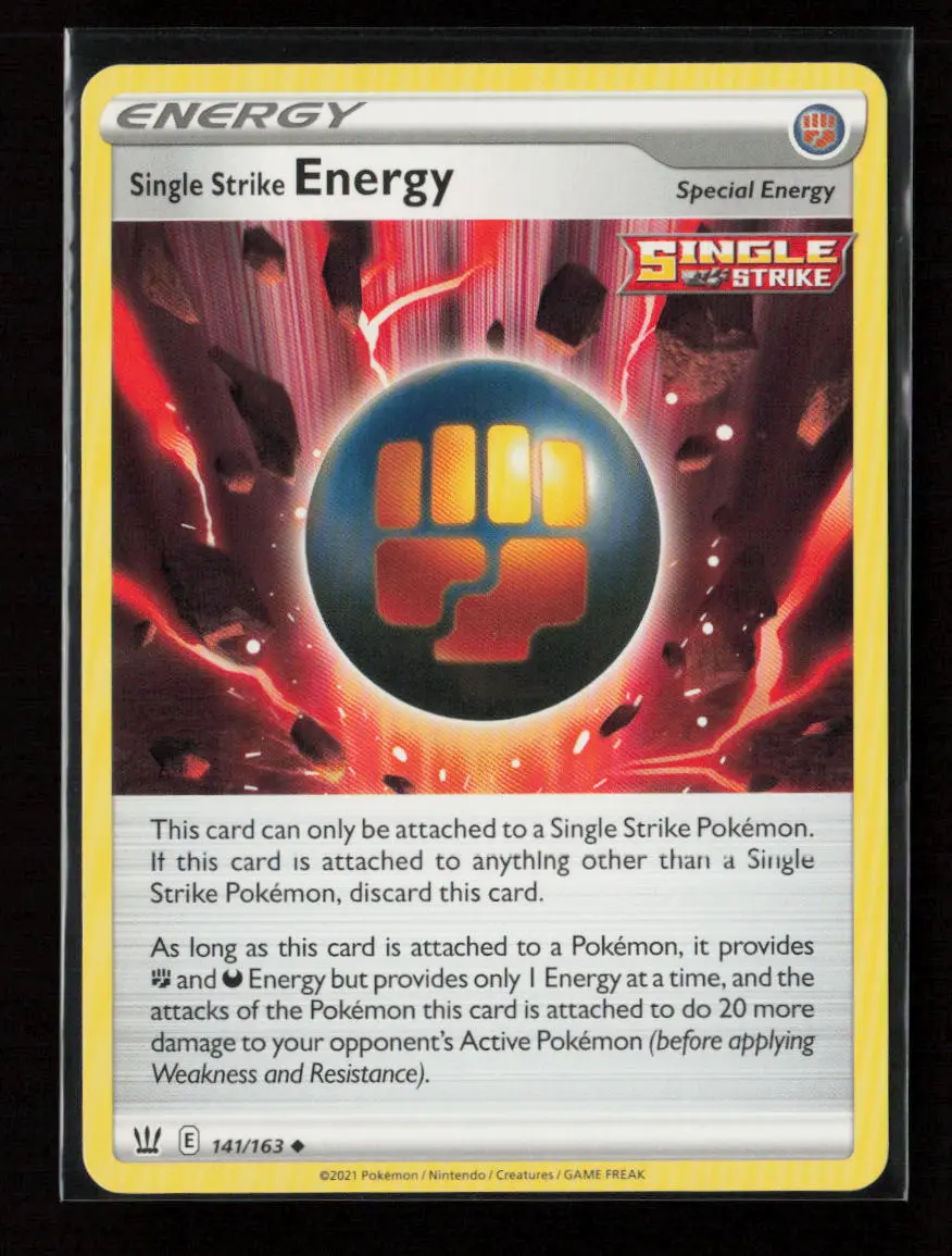 Single Strike Energy Uncommon Prize Pack Series Cards 141/163 Lp 1