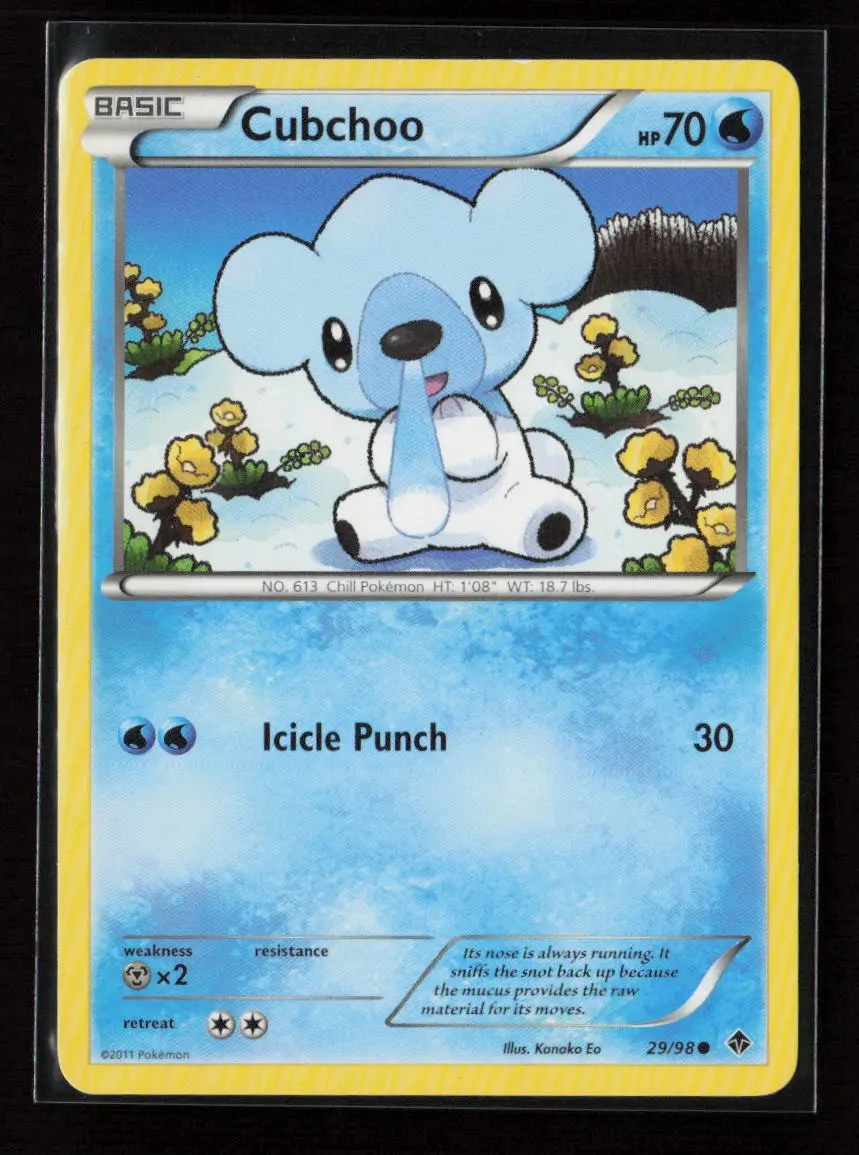 Cubchoo (29) Common Emerging Powers 29/98 Lp 1