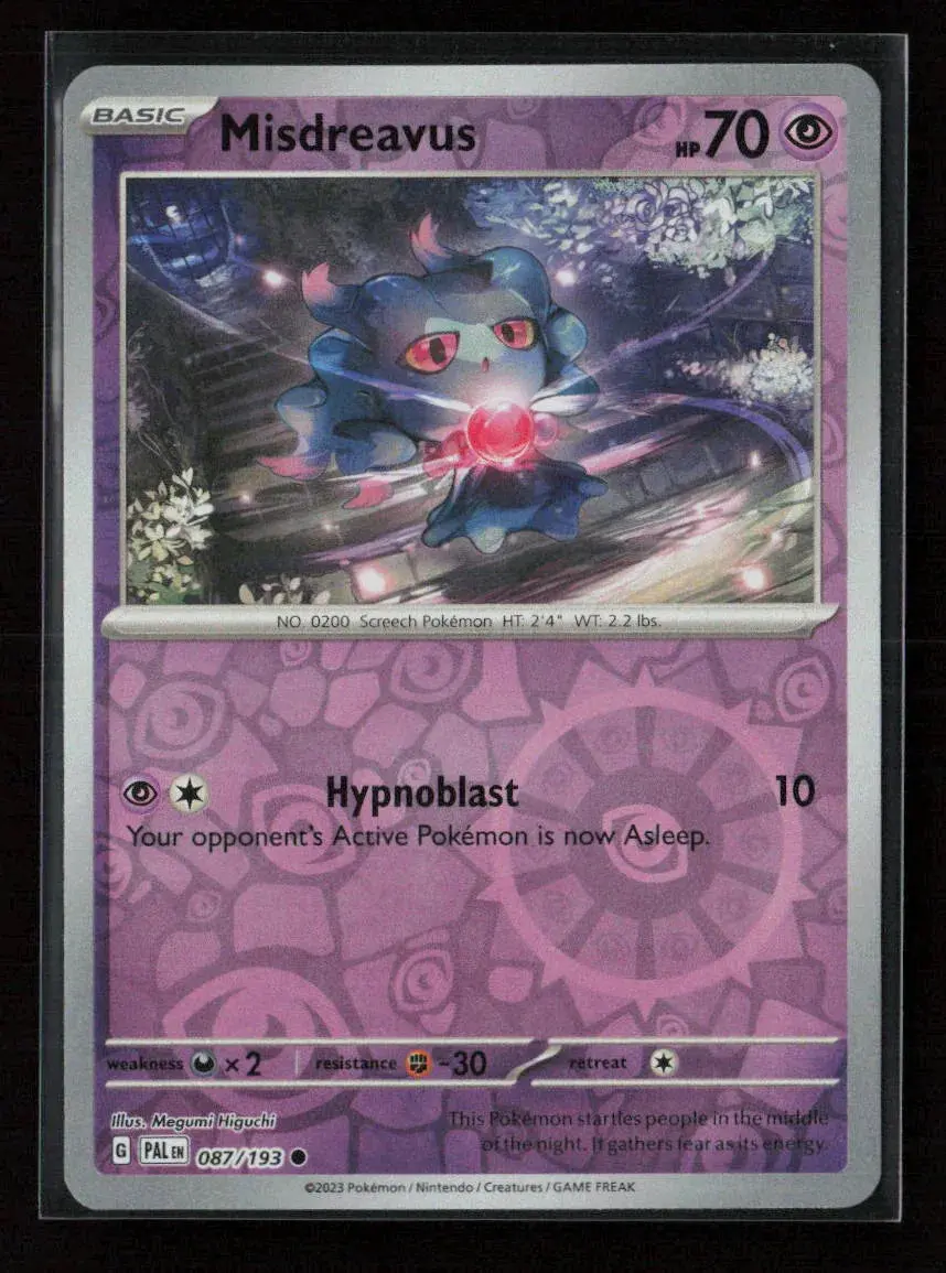 Misdreavus Common Sv02: Paldea Evolved 087/193 Nm 1