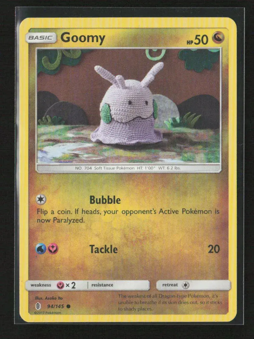 Goomy Common Sm - Guardians Rising 94/145 Mp 1