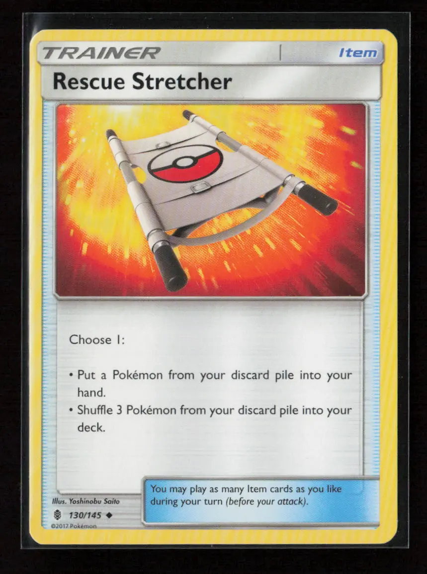 Rescue Stretcher Uncommon Sm - Guardians Rising 130/145 Lp 1