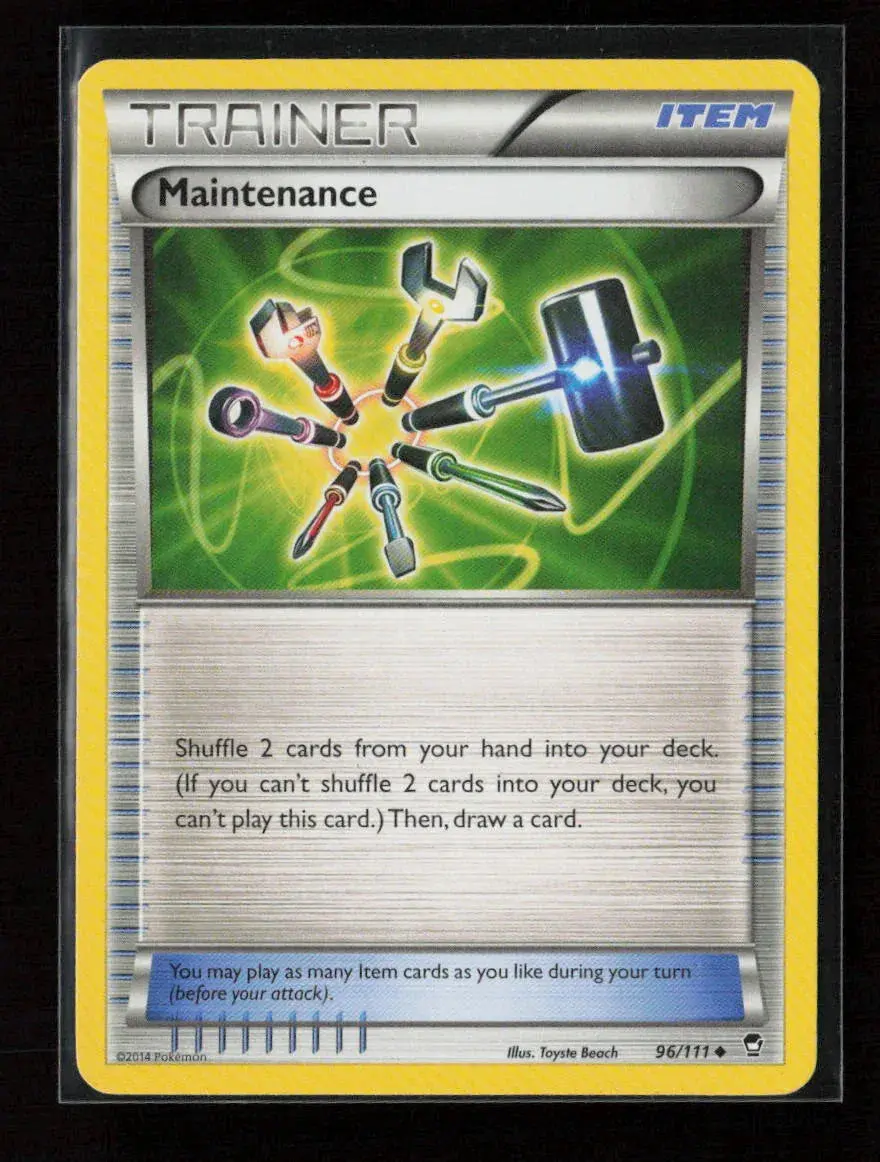 Maintenance Uncommon Xy - Furious Fists 96/111 Nm 1